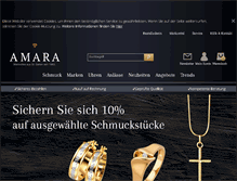 Tablet Screenshot of amara.ch